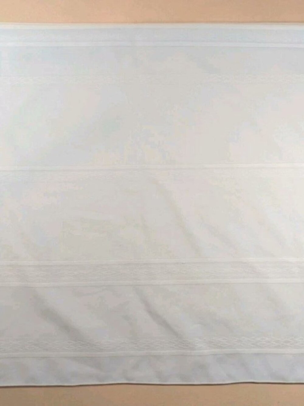 Polyester Rectangle Blue Tablecoth 50"X 100"Patterned Textured
